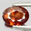 1.18 Ct. Oval Shape Natural Imperial Zircon Gemstone