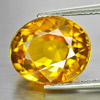 Yellow Zircon 10.01 Ct. VVS Oval 12 x 10 Mm. Natural Gemstone From Cambodia Yellow Zircon 10.01 Ct. VVS Oval 12 x 10 Mm. Natural Gemstone From Cambodia