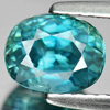 1.94 Ct. Good Oval Shape Natural Gem Blue Zircon Cambodia