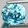 Natural Gemstone 2.30 Ct. Oval Shape Blue Color Zircon