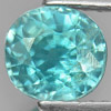 1.48 Ct. Natural Gemstone Oval Shape Blue Zircon Cambodia