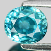 Natural Gemstone 1.96 Ct. Oval Shape Blue Color Zircon