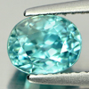 1.89 Ct. Oval Shape Natural Gemstone Blue Color Zircon
