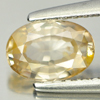 1.17 Ct. Oval Shape Natural Light Brown Zircon Gemstone Cambodia 1.17 Ct. Oval Shape Natural Light Brown Zircon Gemstone Cambodia