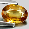 1.22 Ct. 7 x 5mm. Oval Shape Natural Imperial Zircon Gemstone Cambodia