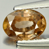 1.12 Ct. Natural Oval Shape Imperial Zircon Gemstone Cambodia