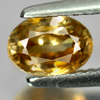 1.42 Ct. Oval Shape Natural Gemstone Light Yellow Zircon