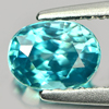 Alluring 1.30 Ct. 6.5 x 5 mm. Oval Shape Natural Blue Zircon