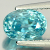 2.08 Ct. Charming Oval Shape Natural Blue Zircon Gemstone
