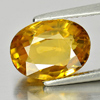 Yellow Zircon 8.30 Ct. Oval Shape 12.5 x 9.4 Mm. Natural Gemstone From Cambodia