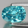 Blue Zircon 2.31 Ct. Oval Shape 7.6 x 5.5 Mm.Natural Gemstone From Cambodia Blue Zircon 2.31 Ct. Oval Shape 7.6 x 5.5 Mm.Natural Gemstone From Cambodia