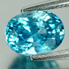 2.26 Ct. Oval Shape Gemstone Natural Blue Zircon Cambodia 2.26 Ct. Oval Shape Gemstone Natural Blue Zircon Cambodia