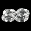 White Zircon 3.29 Ct. 4 Pcs. Oval Shape 6 x 4 Mm. Natural Gemstones Cambodia White Zircon 3.29 Ct. 4 Pcs. Oval Shape 6 x 4 Mm. Natural Gemstones Cambodia