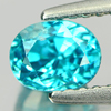 Alluring Gem 1.36 Ct. Oval Shape Natural Blue Color Zircon Cambodia