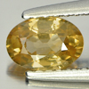 0.94 Ct. Natural Gemstone Yellow Color Zircon Oval Shape 0.94 Ct. Natural Gemstone Yellow Color Zircon Oval Shape