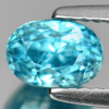 1.63 Ct. Alluring Oval Shape Natural Gem Blue Zircon