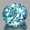 1.63 Ct. Oval Shape Natural Gemstone Blue Zircon Cambodia