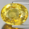 Yellow Zircon 4.60 Ct. VS Oval Shape 10 x 8 Mm. Natural Gemstone From Cambodia