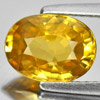 Yellow Zircon 2.72 Ct. Oval Shape 9.2 x 6.8 Mm. Natural Gemstone Cambodia