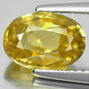 Yellow Zircon 2.90 Ct. Oval Shape 9 x 6.3 Mm. Natural Gemstone From Cambodia