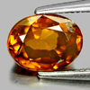 Good Gem 2.15 Ct. Oval Shape Natural Imperial Zircon Unheated
