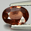 Natural Gemstone 0.83 Ct. Oval Shape Imperial Color Zircon
