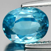 Blue Zircon 3.05 Ct. Oval Shape 8.6 x 6.9 Mm. Natural Gemstone From Cambodia