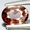 0.96 Ct. Oval Shape Natural Gem Brownish Pink Zircon