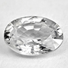 Natural White Zircon Gemstone 0.99 Ct. Oval Shape 6.9 x 4.9 Mm. From Cambodia Natural White Zircon Gemstone 0.99 Ct. Oval Shape 6.9 x 4.9 Mm. From Cambodia