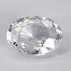 Natural White Zircon Gemstone 1.13 Ct. Oval Shape 7 x 5.1 Mm. Natural White Zircon Gemstone 1.13 Ct. Oval Shape 7 x 5.1 Mm.