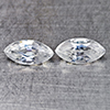 Natural White Zircon 1.42 Ct. Marquise Shape 7.2 x 3.5 Mm Gemstones