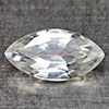 Natural White Zircon 0.80 Ct. Marquise Shape 7.8 x 4.1 Mm Gemstones