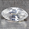 Natural White Zircon 1.02 Ct. Marquise Shape 8.1 x 4.2 Mm Gemstones