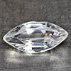 Natural White Zircon 1.04 Ct. Marquise Shape 8.7 x 4.2 Mm Gemstone from Cambodia