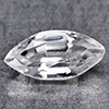 Natural White Zircon 0.82 Ct. Marquise Shape 7.9 x 3.9 Mm Gemstones