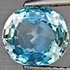Natural Blue Zircon 2.82 Ct. Oval Shape 8.4 x 7.5 Mm Gemstone from Cambodia Natural Blue Zircon 2.82 Ct. Oval Shape 8.4 x 7.5 Mm Gemstone from Cambodia