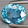 Natural Blue Zircon 2.12 Ct. Oval Shape 7.8 x 6.3 Mm Gemstone from Cambodia Natural Blue Zircon 2.12 Ct. Oval Shape 7.8 x 6.3 Mm Gemstone from Cambodia