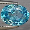 Natural Blue Zircon 3.18 Ct. Oval Shape 9.6 x 7.2 Mm Gemstone from Cambodia Natural Blue Zircon 3.18 Ct. Oval Shape 9.6 x 7.2 Mm Gemstone from Cambodia