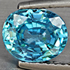 Natural Blue Zircon 1.99 Ct. Oval Shape 7.8 x 6.4 Mm Gemstone from Cambodia Natural Blue Zircon 1.99 Ct. Oval Shape 7.8 x 6.4 Mm Gemstone from Cambodia