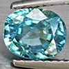 Natural Blue Zircon 2.35 Ct. Oval Shape 7.5 x 6.3 Mm Gemstone from Cambodia Natural Blue Zircon 2.35 Ct. Oval Shape 7.5 x 6.3 Mm Gemstone from Cambodia