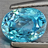 Natural Blue Zircon 2.20 Ct. Oval Shape 7.8 x 6 Mm Gemstone from Cambodia Natural Blue Zircon 2.20 Ct. Oval Shape 7.8 x 6 Mm Gemstone from Cambodia