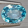 Natural Blue Zircon 2.96 Ct. Oval Shape 9.2 x 6.9 Mm Gemstone from Cambodia Natural Blue Zircon 2.96 Ct. Oval Shape 9.2 x 6.9 Mm Gemstone from Cambodia