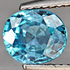 Natural Blue Zircon 2.16 Ct. Oval Shape 7.4 x 6.3 Mm Gemstone from Cambodia Natural Blue Zircon 2.16 Ct. Oval Shape 7.4 x 6.3 Mm Gemstone from Cambodia