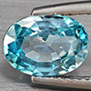 Natural Blue Zircon 2.95 Ct. Oval Shape 9.5 x 6.8 Mm Gemstone from Cambodia Natural Blue Zircon 2.95 Ct. Oval Shape 9.5 x 6.8 Mm Gemstone from Cambodia