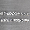 Natural White Zircon Gemstones 0.82 Ct. 20 Pcs. Round Diamond Cut 1.8 Mm Natural White Zircon Gemstones 0.82 Ct. 20 Pcs. Round Diamond Cut 1.8 Mm