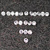 Natural White Zircon Gemstones 0.41 Ct. 20 Pcs. Round Diamond Cut 1.4 Mm Natural White Zircon Gemstones 0.41 Ct. 20 Pcs. Round Diamond Cut 1.4 Mm