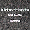 Natural White Zircon Gemstones 0.40 Ct. 20 Pcs. Round Diamond Cut 1.4 Mm. Natural White Zircon Gemstones 0.40 Ct. 20 Pcs. Round Diamond Cut 1.4 Mm.