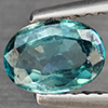 Natural Blue Zircon 1.05 Ct. Oval Shape 7.2 x 5.2 Mm Gemstone from Cambodia