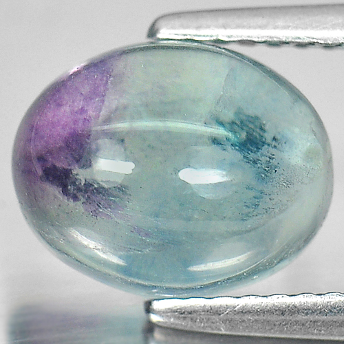 3.63 Ct. Oval Cut Beautiful Color Natural Fluorite Gemstone From Brazil