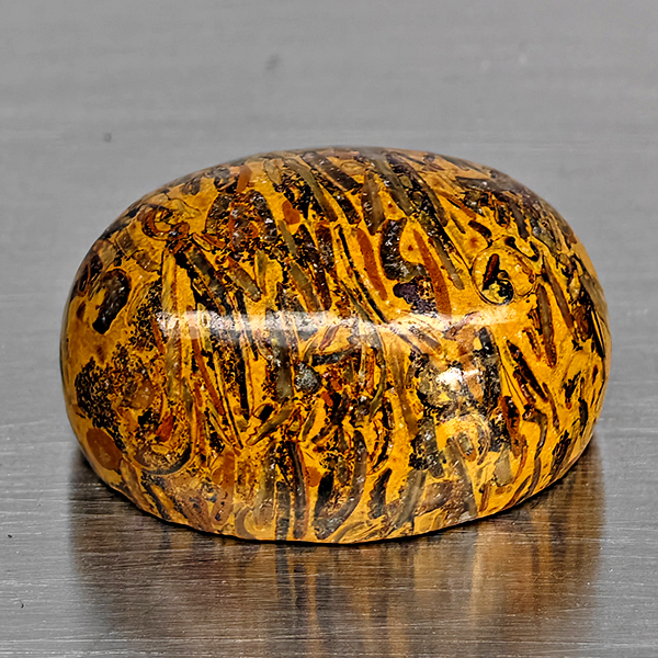 Natural Elephant Skin Jasper 27.18 Ct. Oval Cabochon Shape  20 Mm.